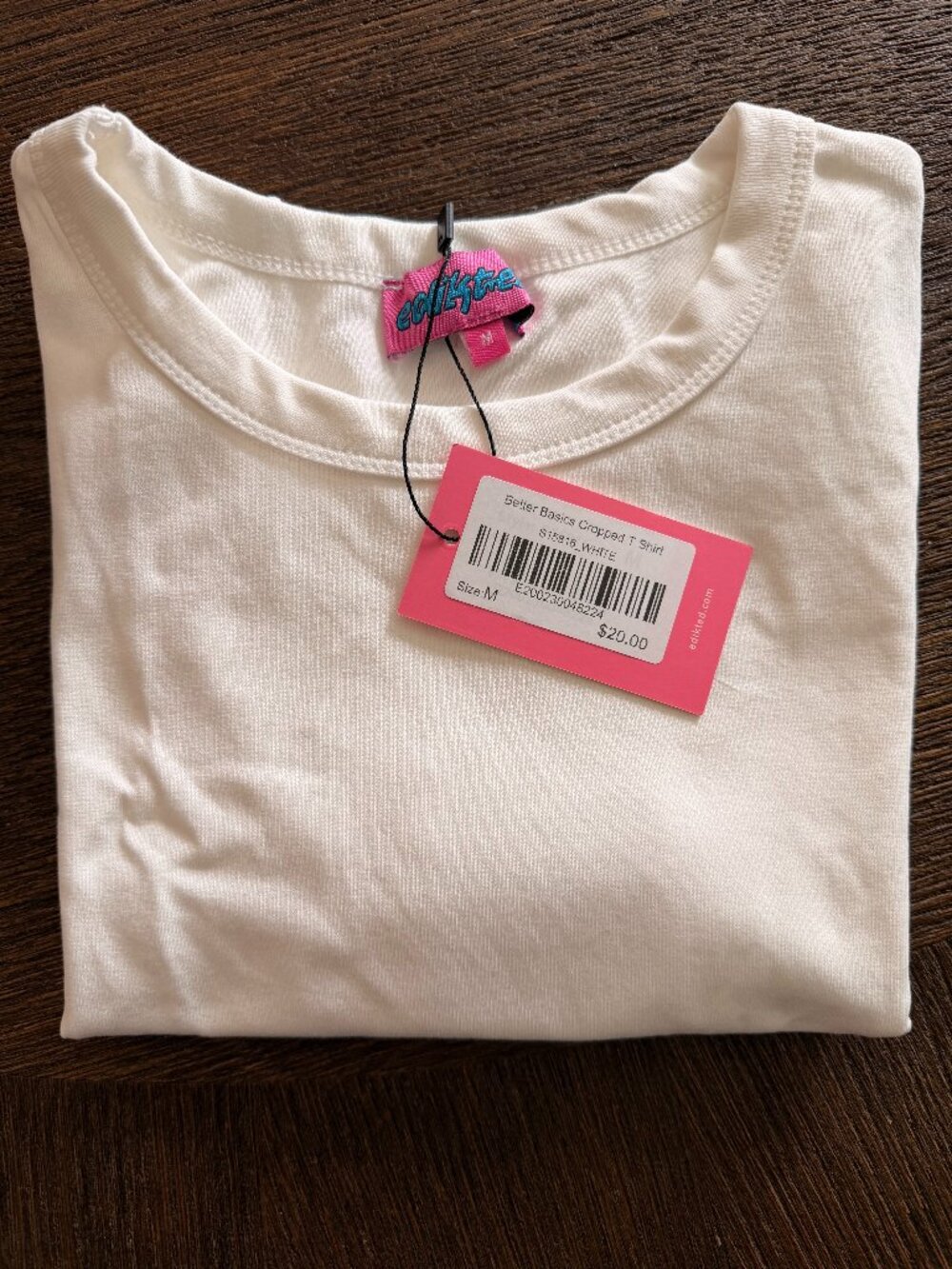 Edikted Better Basics Cropped T-shirt